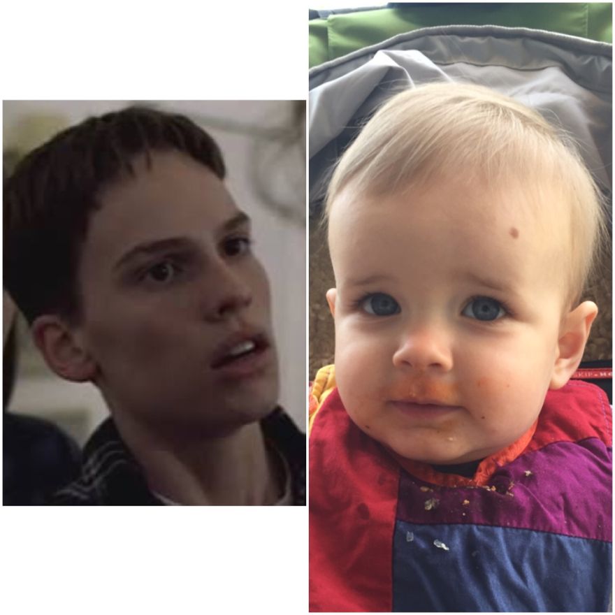But After A Haircut (by Mum And Dad), Wyatt Looks Like Hilary Swank In "boys Don't Cry"!!