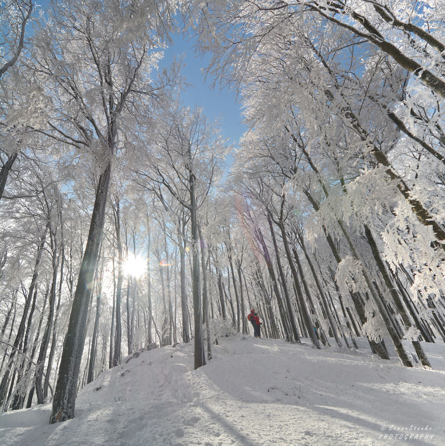 I Went Hiking In The Mountains Of Northern Croatia After Heavy Snowfall