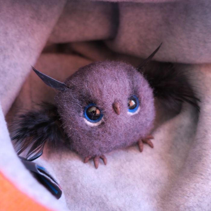 Сute Needle Felted Toys By Anna Klyukina