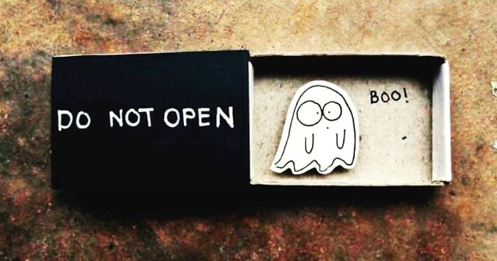 Artist Creates Little Matchbox Greeting Cards With Hidden Messages Inside