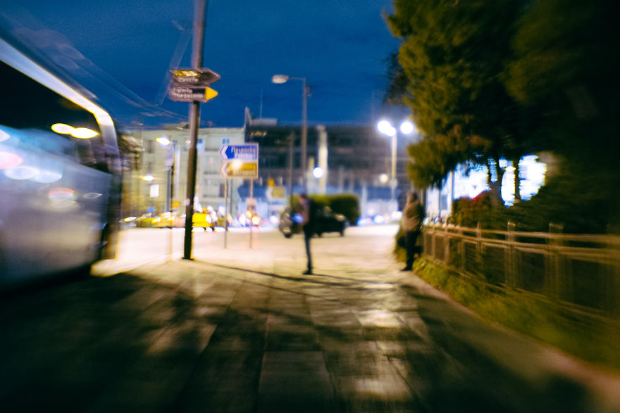 Using Plastic Lens, I Captured How December Nights Feel In Athens, Greece Using Plastic Lens, I Captured How December Nights Feel In Athens, Greece
