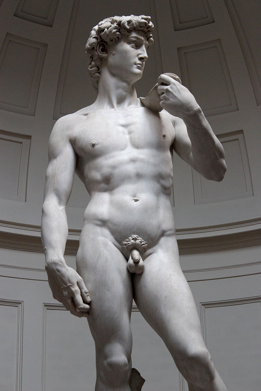 Statue of David Michelangelo. Statue of David Michelangelo.