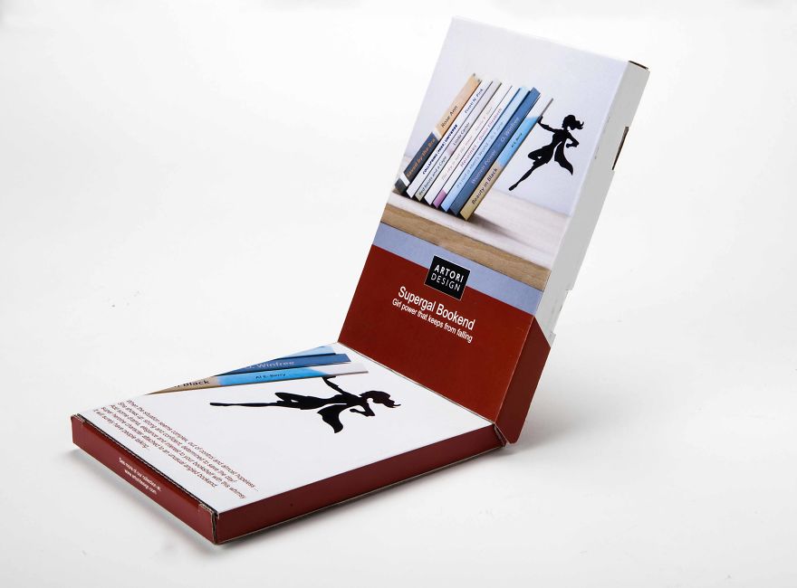 Supergal Bookend By Artori Design