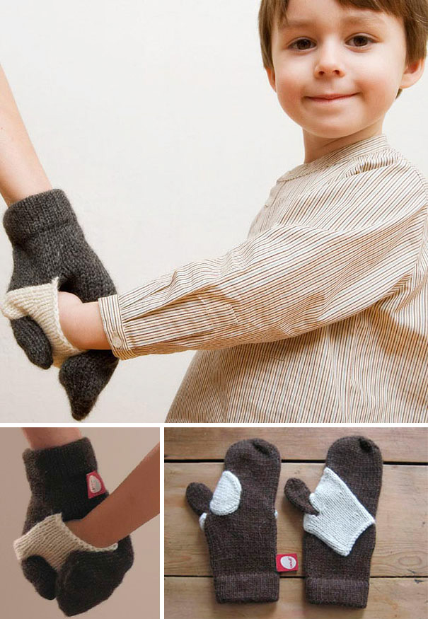 Stop Losing Your Kid With Forget-Me-Not Kid Mittens