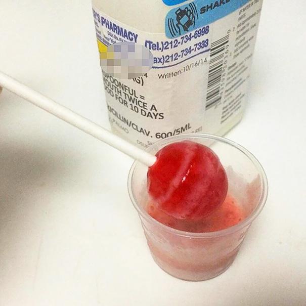 Dip A Lollipop In Medicine Until Your Kid Takes It All And Then They Can Finish The Lollipop