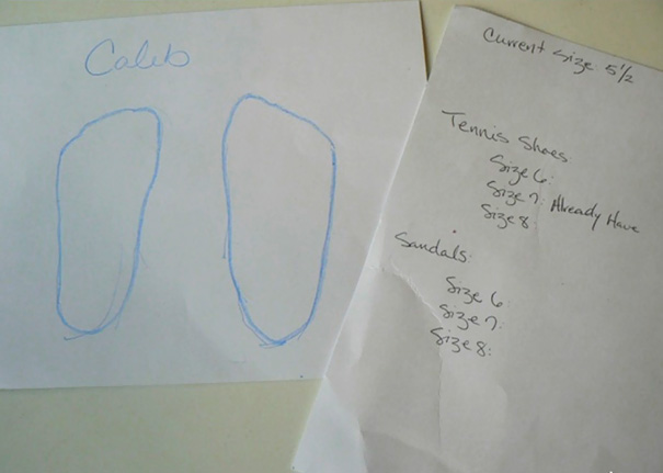 Mommy Tip: Just Bring The Feet Instead Of Your Kid When You're Going Shopping For Shoes