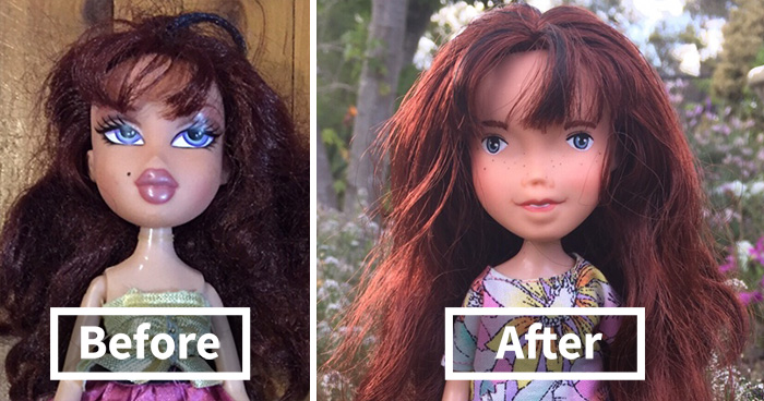 Perfectly Imperfect: I Upcycle My Dolls By Giving Them A More Natural Look
