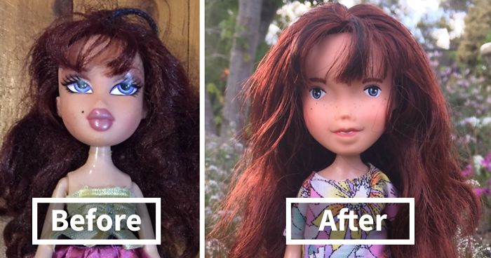 Perfectly Imperfect: I Upcycle My Dolls By Giving Them A More Natural Look