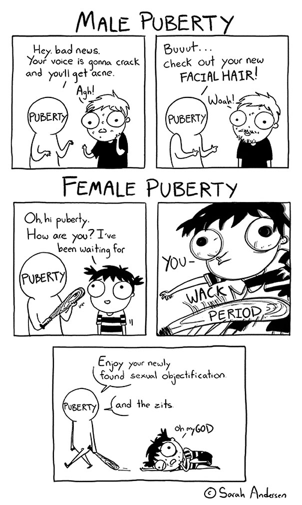 Male vs. Female Puberty