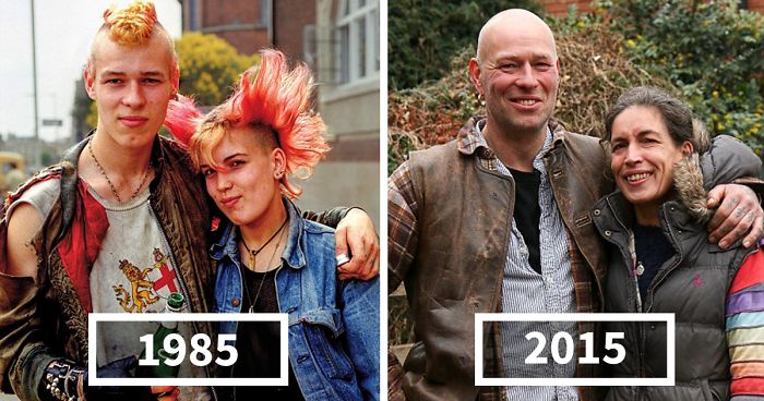 Street Photographer Tracks Down People He Captured 30 Years Ago To Recreate Their Photos
