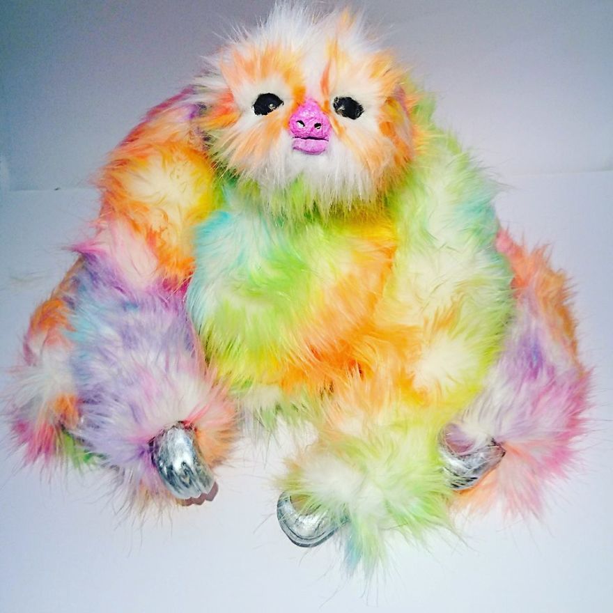 I Make Posable Sloth Art Dolls And I Am Running A Giveaway