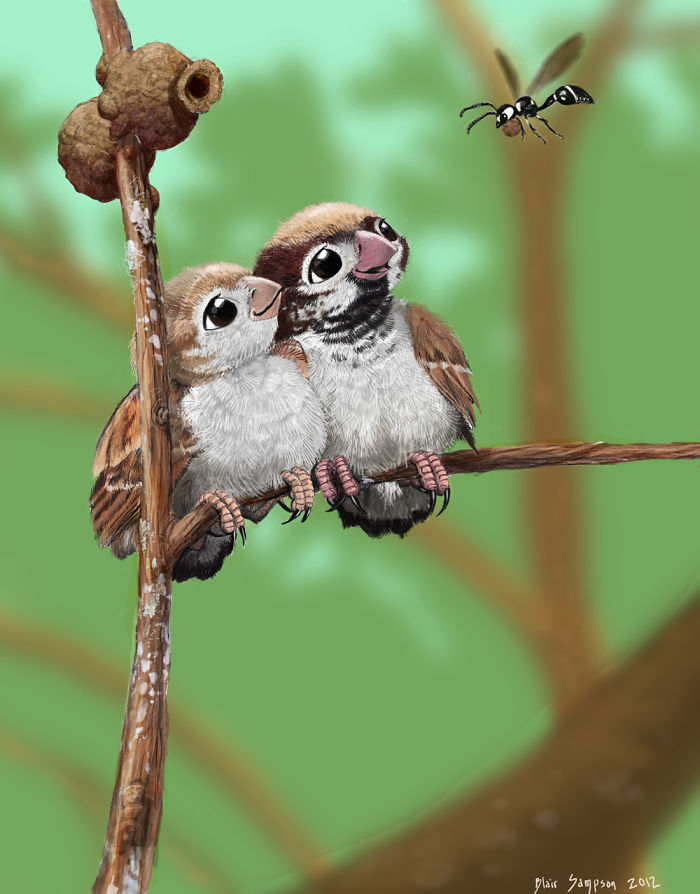 Realistic-animal-drawings-psithyrus-blair-sampson