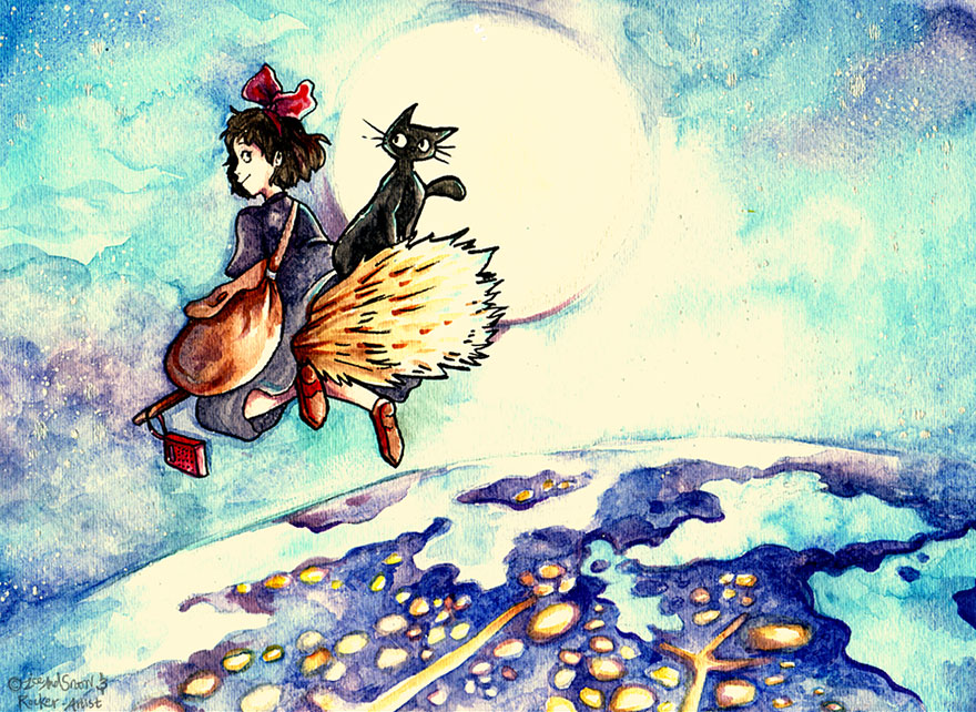 Kiki's Delivery Service By Iceandsnow