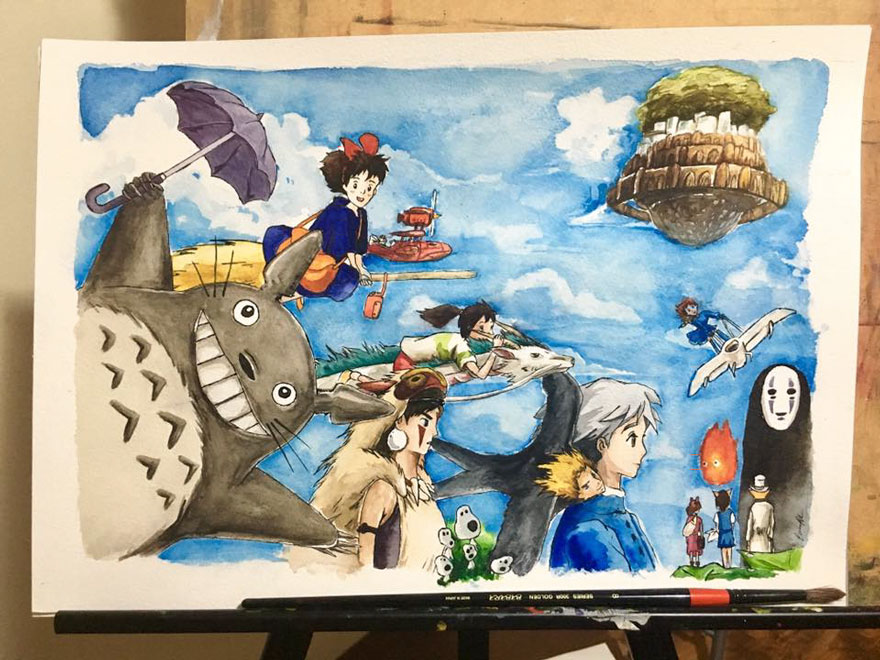 My Ghibli Childhood By Euraroh
