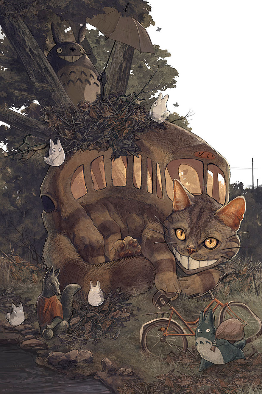 Totoro Drawing By Classic Syndrome