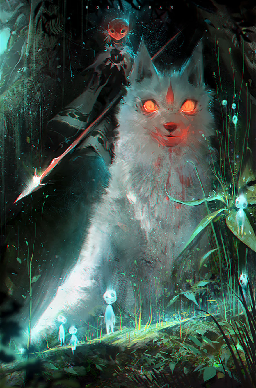 Princess Mononoke By Ross Tran