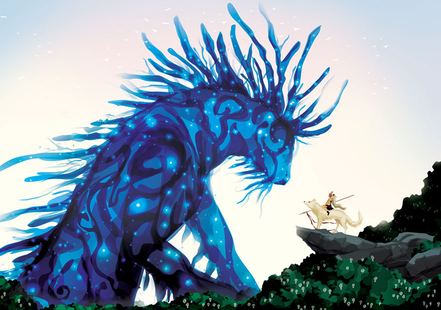 Princess Mononoke By Justin Currie