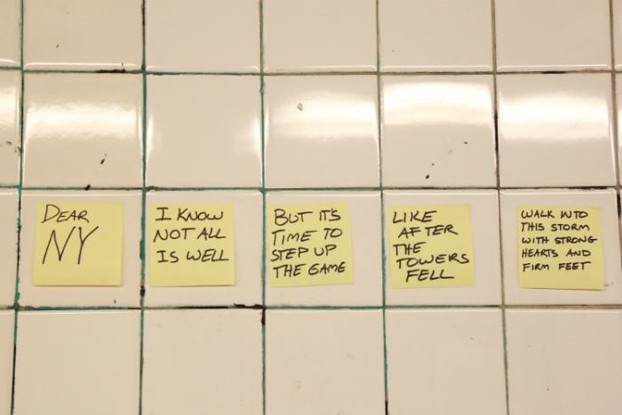 After Elections, Strangers Left Messages On New York's Subway Walls To Remind Us All That We Will Be Okay After Elections, Strangers Left Messages On New York's Subway Walls To Remind Us All That We Will Be Okay