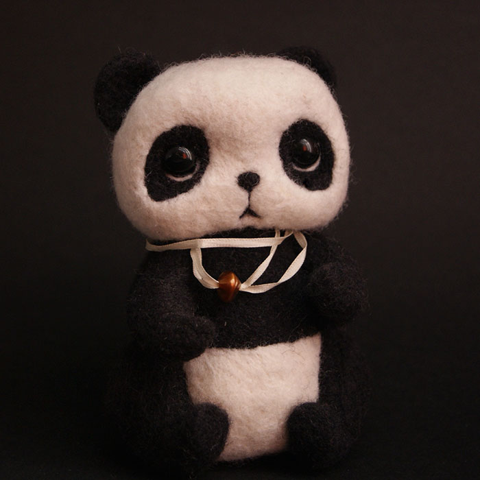Сute Needle Felted Toys By Anna Klyukina