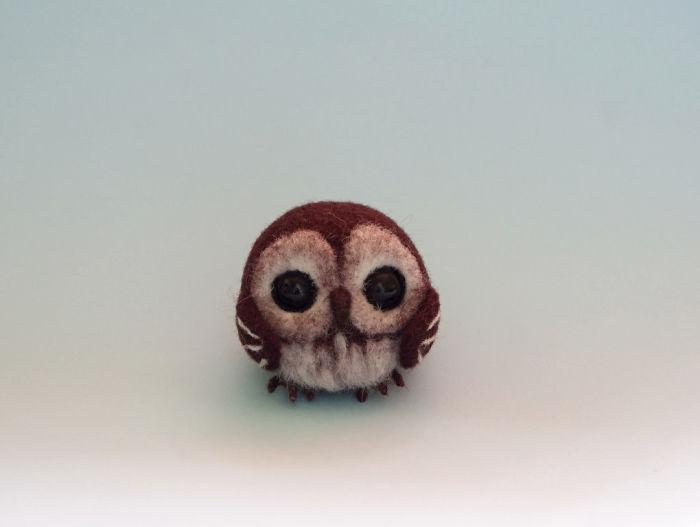 Сute Needle Felted Toys By Anna Klyukina