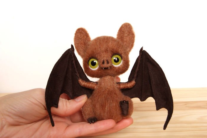 Сute Needle Felted Toys By Anna Klyukina