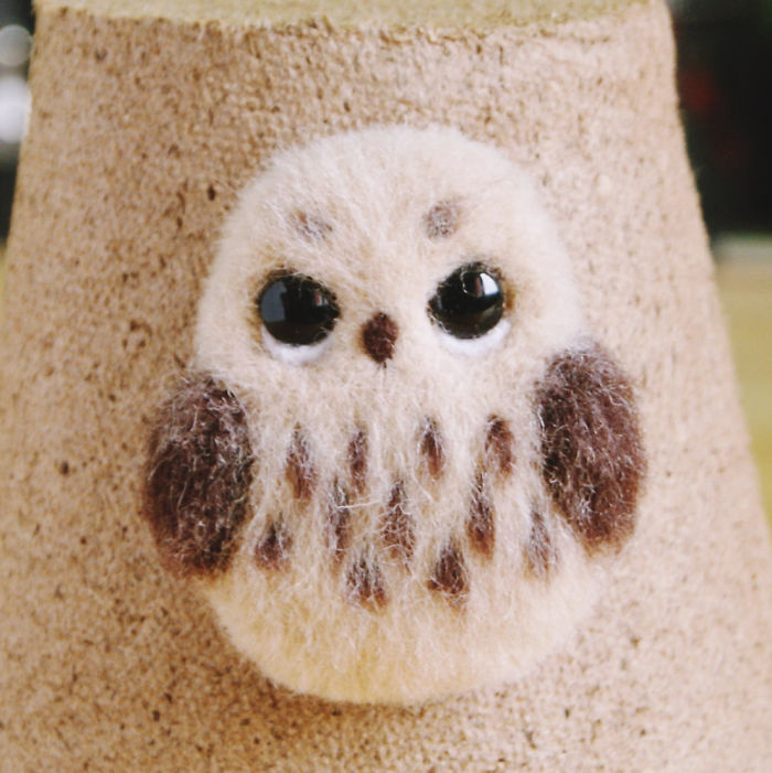 Сute Needle Felted Toys By Anna Klyukina