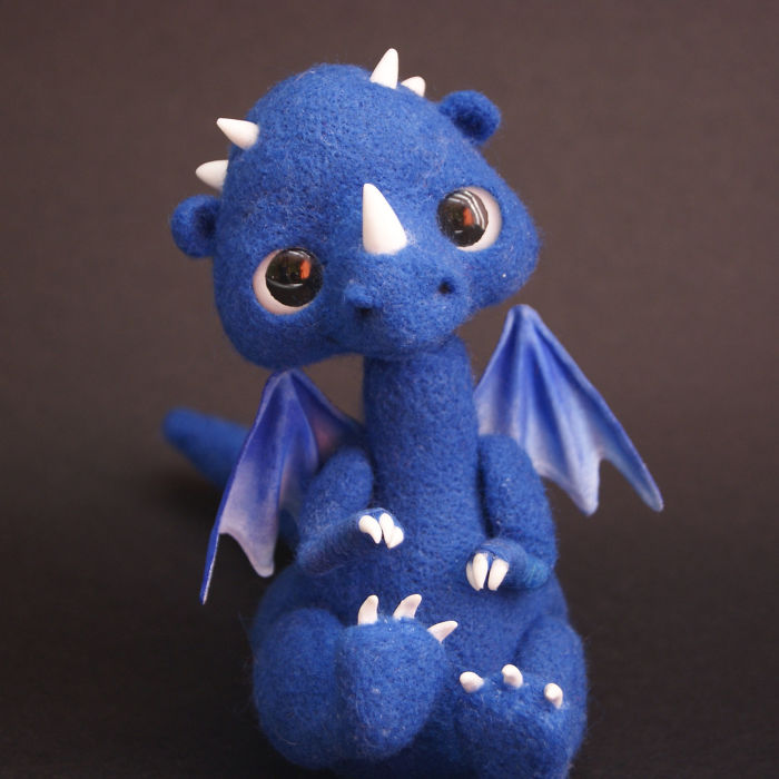 Сute Needle Felted Toys By Anna Klyukina