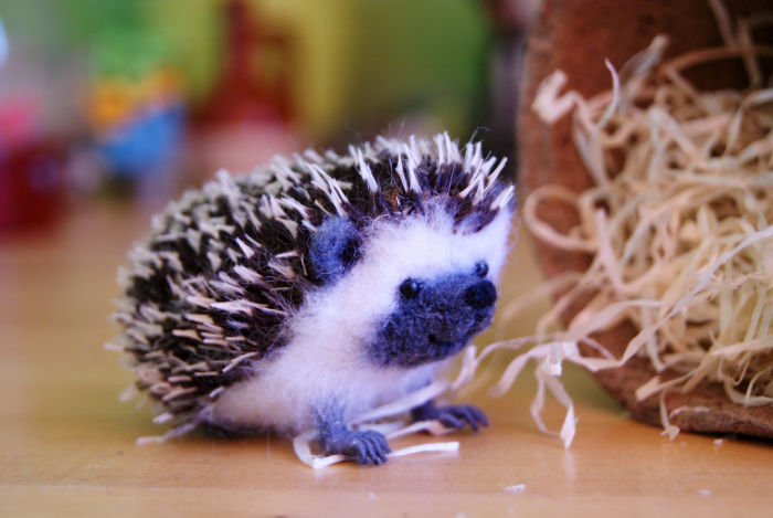 Сute Needle Felted Toys By Anna Klyukina