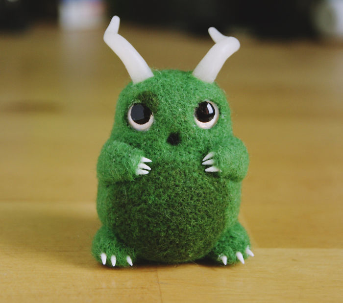 Сute Needle Felted Toys By Anna Klyukina