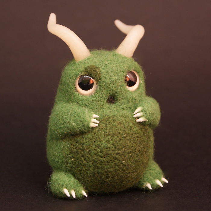 Сute Needle Felted Toys By Anna Klyukina