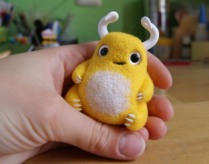 Сute Needle Felted Toys By Anna Klyukina