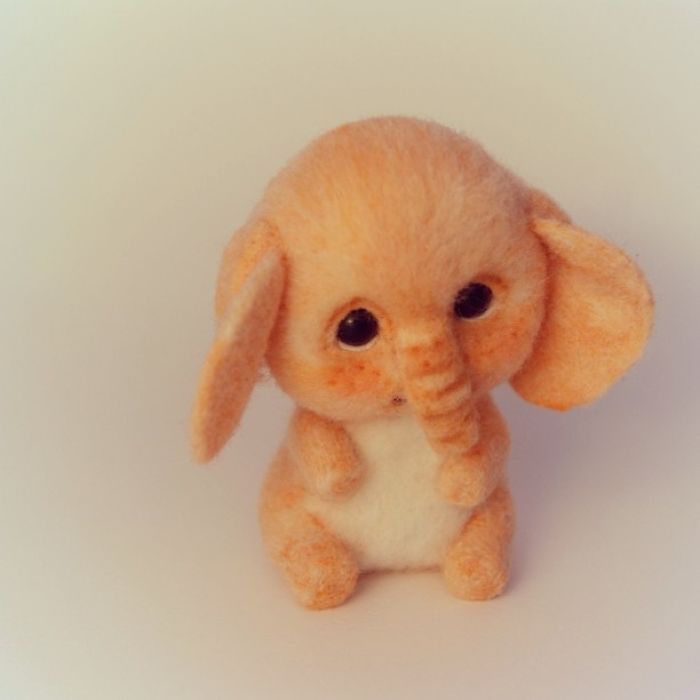 Сute Needle Felted Toys By Anna Klyukina