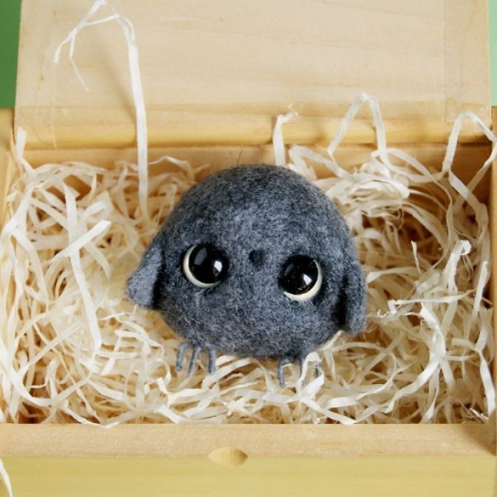 Сute Needle Felted Toys By Anna Klyukina