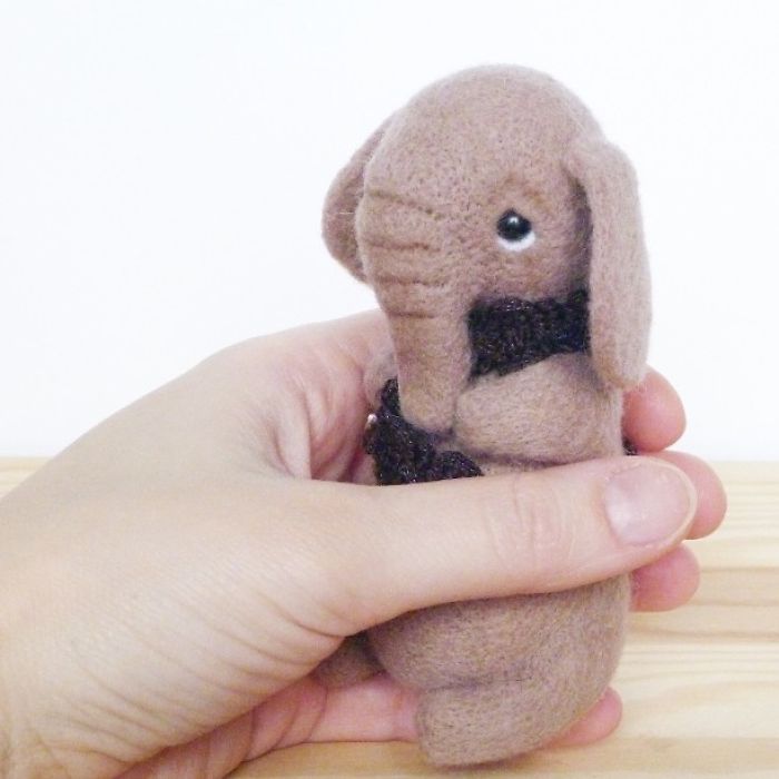 Сute Needle Felted Toys By Anna Klyukina
