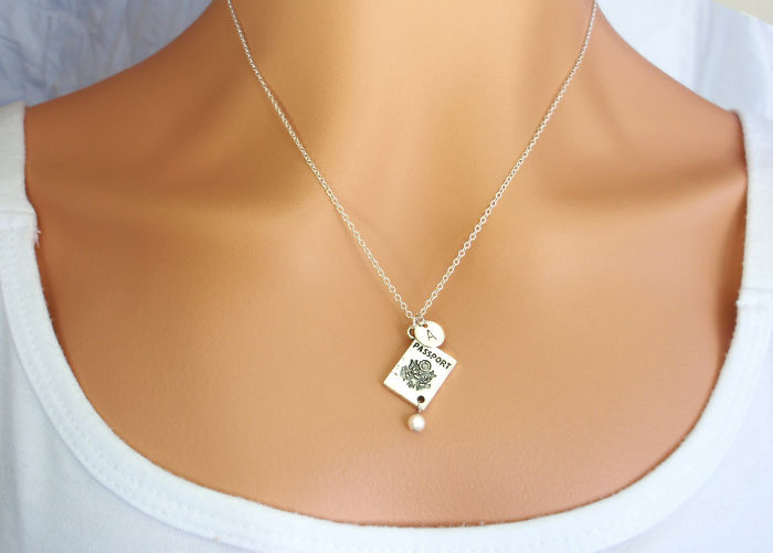 Passport Necklace