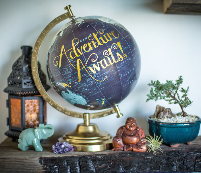 Adventure Awaits Globe