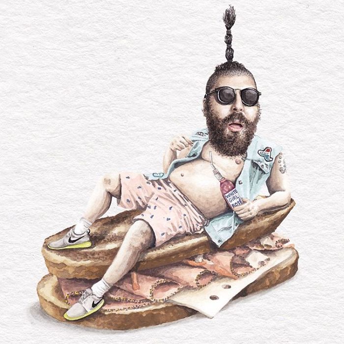 The Fat Jew On A Turkey Reuben