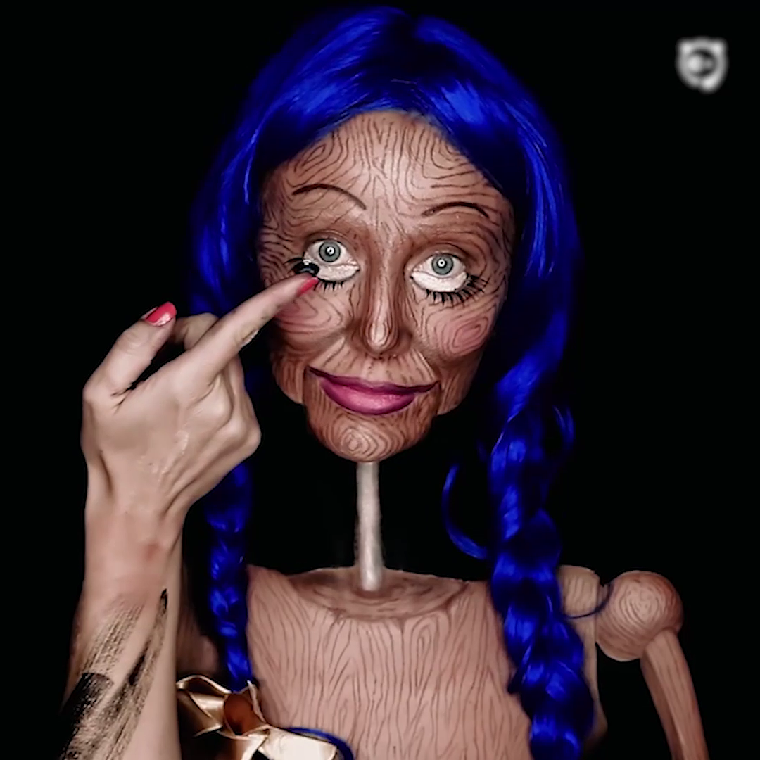 Incredible Makeup Illusion By Mirjana Kika Milosevic