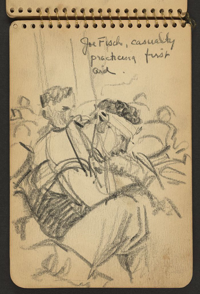 Joe Fisch, Casually Practicing First Aid