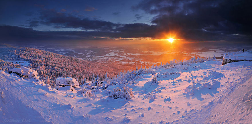 Land Of Miracles: Frozen Day In Czech Republic