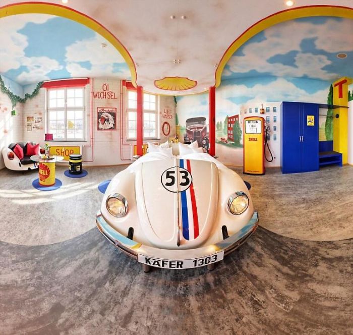 Inside The Motoring Themed Luxury Hotel In Germany