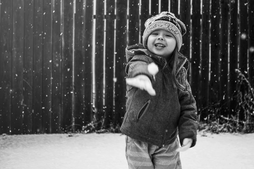 1 Year In Black And White