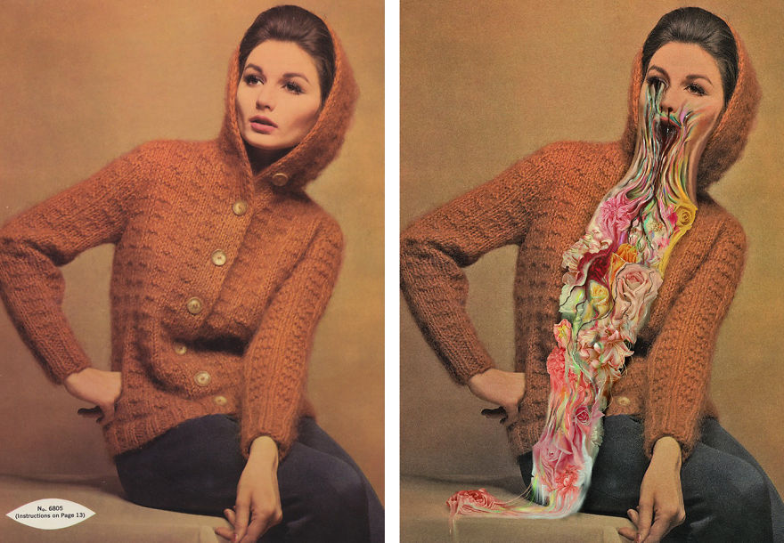 Digital Artist Dr&oslash;msjel Transforms Vintage Advertisements Into Surreal Artworks