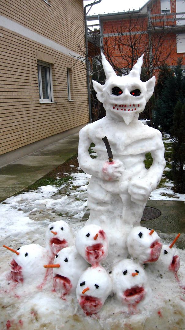 Serial Snowman