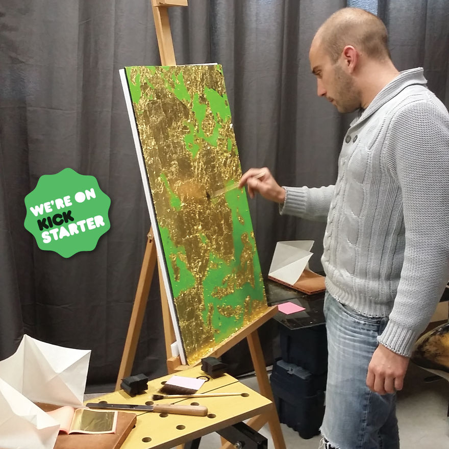 The Story About Gold And Glass