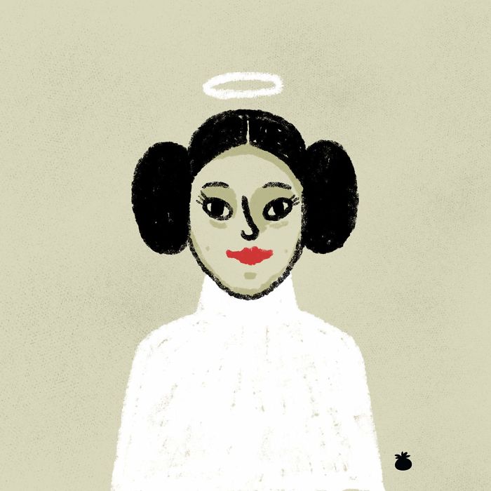 Leia Organa - By Sara Tomate -