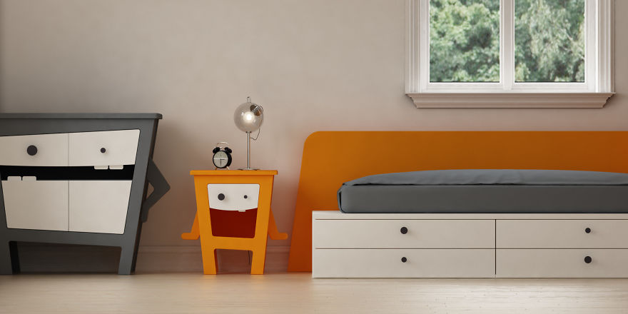 I Design Adorable Colorful Furniture For Children