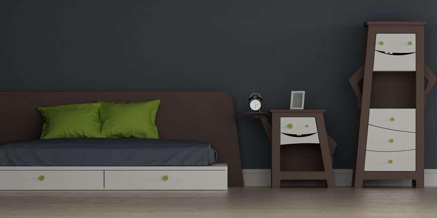 I Design Adorable Colorful Furniture For Children