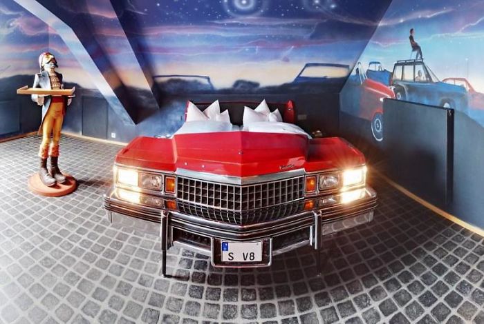 Inside The Motoring Themed Luxury Hotel In Germany