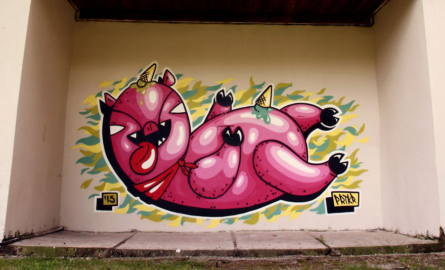 I'm A Graffiti Artist And Welcome To My Zoo!